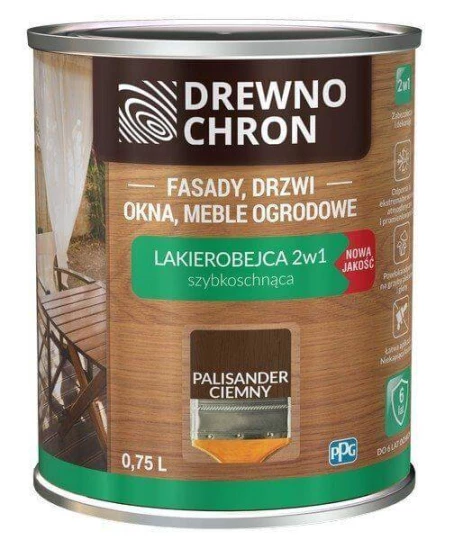 DREWNOCHRON LAKIEROBEJCA 2W1 PALISANDER CIEMNY 0,75L