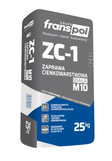 FRANSPOL ZAPRAWA CIENKOWARSTWOWA ZC-1 ZIMA 25 KG
