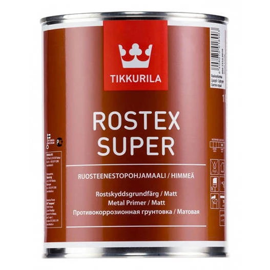 TIKKURILA ROSTEX SUPER PRIMER 1L METAL JASNO SZARY
