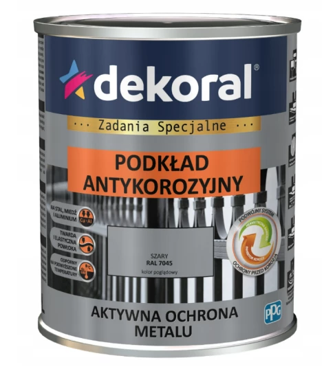 DEKORAL UNIKOR C 0,9L RAL 7045 PODKŁAD ANTYKOROZYJNY RAL 7045