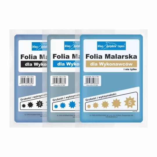 Painting foil for Contractors 3* 4mx5m