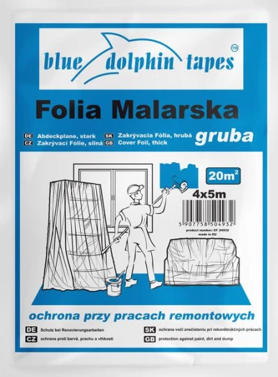 FOLIA BDT GRUBA CF-380 4m x 5m