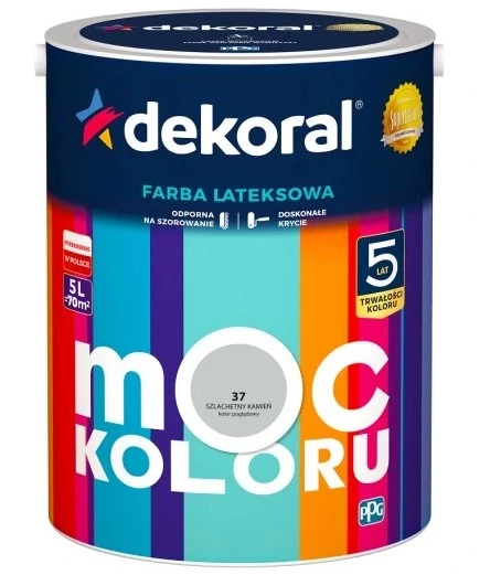 DEKORAL MOC KOLORU SZLACHETNY KAMIEŃ 5L 