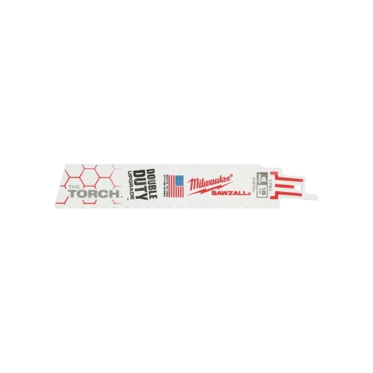 Milwaukee Brzeszczot do metalu duże obciążenia TORCH, Bi-metal, Co, 150 mm 18 TPI (5 szt.)