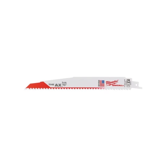 Milwaukee Brzeszczot do prac wyburzeniowych Heavy Duty AX, Bi-metal, Co, 230 mm 5 TPI (5 szt.)