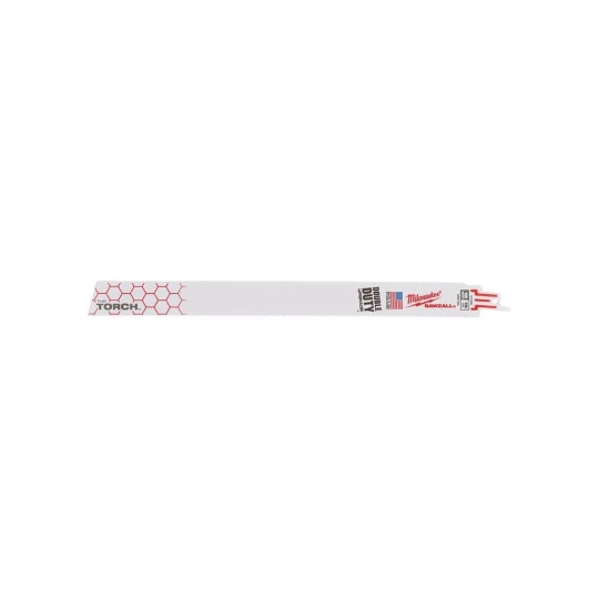 Milwaukee Brzeszczot do metalu duże obciążenia TORCH, Bi-metal, Co, 300 mm 18 TPI (5 szt.)