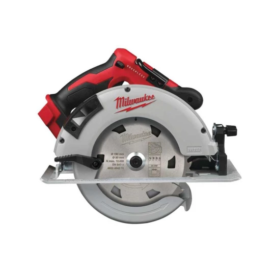 Milwaukee M18 BLCS66-0X - Bezszczotkowa pilarka tarczowa do drewna i tworzyw sztucznych 66 mm, 18 V, walizce, bez wyposażenia