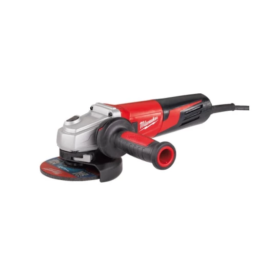 Milwaukee AGV 15-125 XE - Szlifierka kątowa śr. 125 mm, 1550 W, system antywibracyjny AVS, włącznik suwakowy
