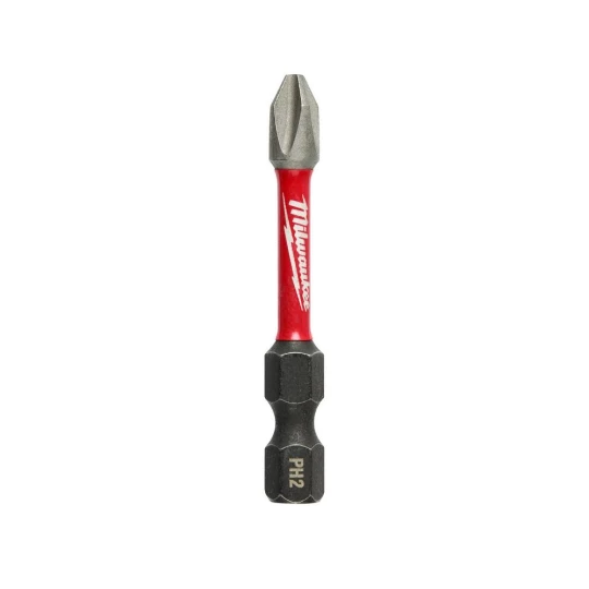 Milwaukee Bit udarowy Shockwave do śrub Phillips, PH2 x 50 mm (10 szt.)