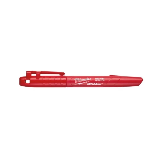 Milwaukee Marker ze standardową końcówką INKZALL™, czerwony (1 szt.)