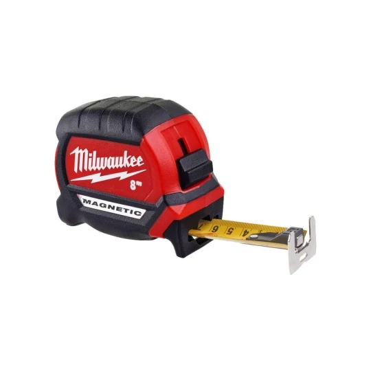 Milwaukee Taśma magnetyczna Premium 8m