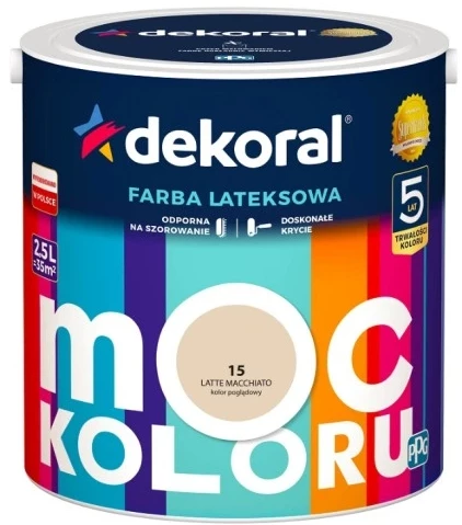 DEKORAL MOC KOLORU LATTE MACCHIATO 2,5L 