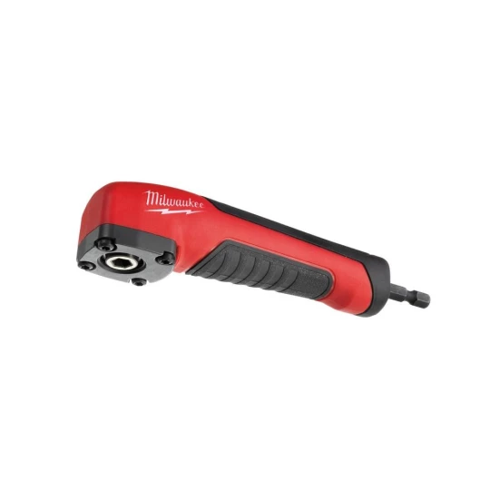 Milwaukee Udarowa nasadka kątowa 90° Shockwave + 10 bitów Phillips, Pozidriv i Torx, PH2, PZ1 - PZ3, TX10 - TX30