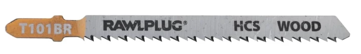 Woodcutting jigsaw blades 100 mm HCS 2,5 mm - blister - 5 pcs.