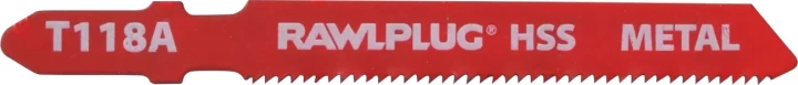 Jigsaw blades for metal cutting 77 mm HSS 1,2 mm - blister - 5 pcs.