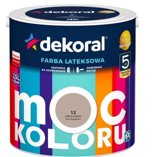 DECORAL COLOUR POWER WARM COCOA 2,5L 