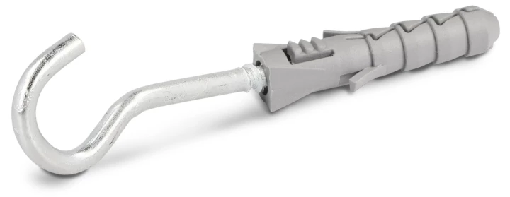 FIX Expansion bolt 8x40 mm with ceiling hook - blister - 4 pcs.