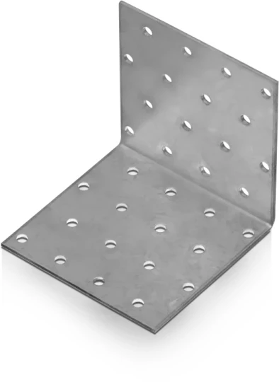 D-KF isosceles perforated angle connector 60x60x40 mm