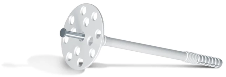 Kołek fasadowy z wbijanym trzpieniem metalowym KI-10M 260 mm