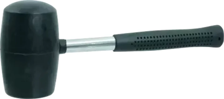 Młotek gumowy duży 0,8kg trzonek metalowy