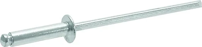 Nity zrywalne aluminiowe 4,0x10 mm - opakowanie kartonowe - 50 szt.