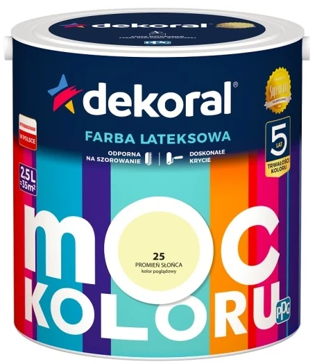 DECORAL COLOUR POWER SUNRAY 2,5L 