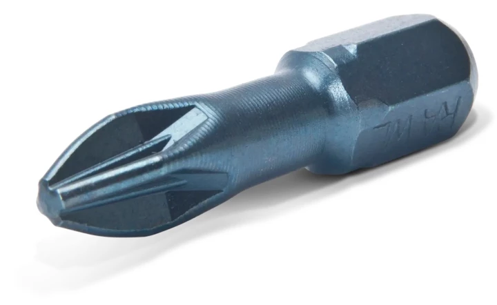 Torsion Pozidriv2 PZ2 25 mm bits - blister - 3 pcs.