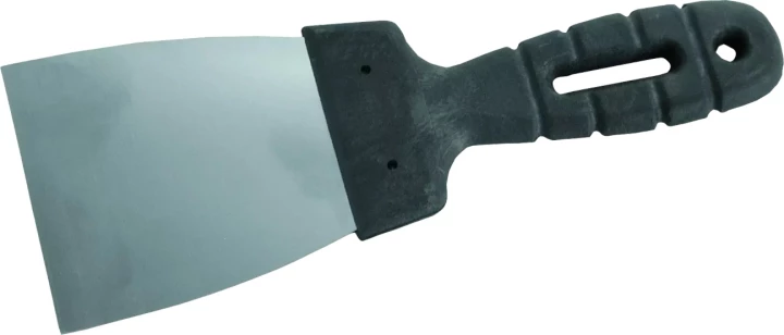 Stainless steel spatula 60mm black handle