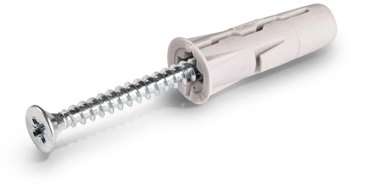 UNO Kołek uniwersalny 10x36mm z wkrętem 5,0x40mm - opakowanie kartonowe - 100 szt.