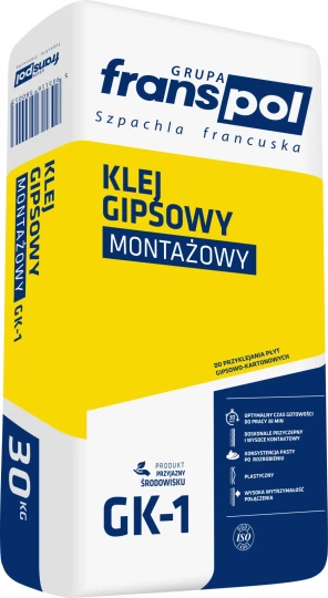 GK-1 FRANSPOL gypsum adhesive 20 kg
