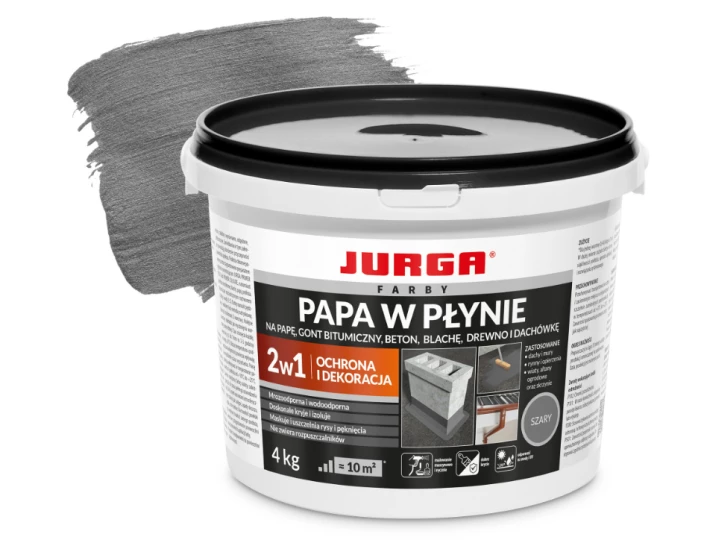 JURGA Papa w płynie 4kg szary