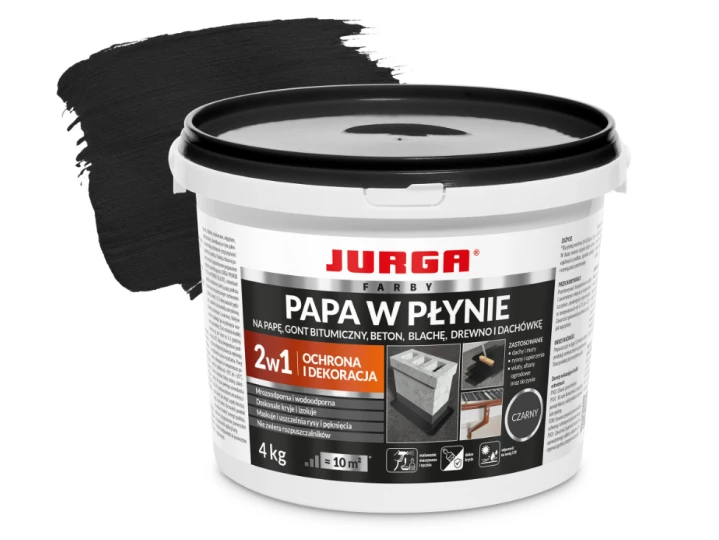 JURGA Papa w płynie 4kg czarna