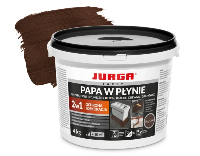 JURGA Papa w płynie 4kg brązowy
