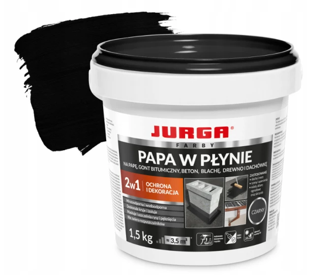 JURGA Papa w płynie 1,5kg czarna