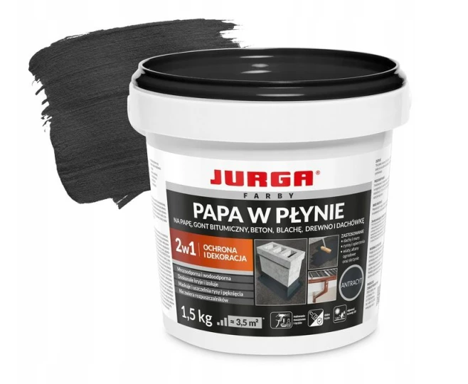 JURGA Papa w płynie 1,5kg antracyt