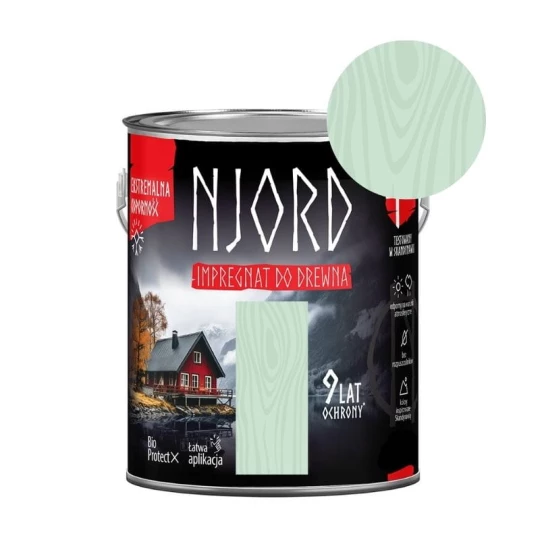 NJORD Impregnat do drewna 2,5l Nordyckie trawy *20*