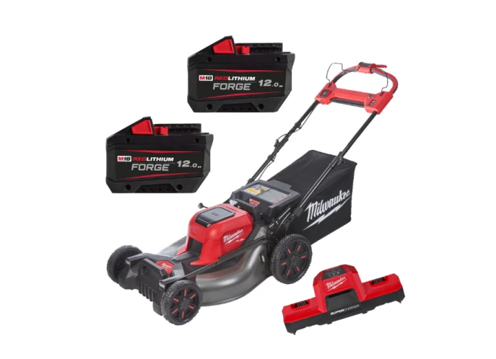 Kosiarka akumulatorowa M18 F2LM53-122 FUEL™ (2X18V) ze wspomaganiem prowadzenia i szerokością koszenia 53 cm 18 V 2x 12 Ah
