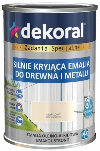 DEKORAL EMAKOL STRONG ENAMEL APRICOT 0,9