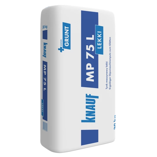 Tynk maszynowy KNAUF MP 75 L lekki 30 kg