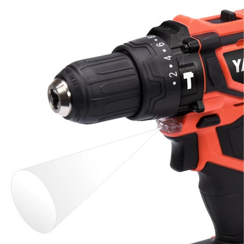 YATO WIERTARKO-WKRĘTARKA 18V ZESTAW BATERIA + ŁADOWARKA YT-82780