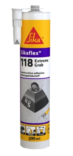 Sikaflex 118 Extreme Grab white/ biały 0.290 ml