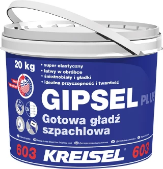 KREISEL GIPSEL PLUS 603 GOTOWA GŁADŹ SZPACHLOWA 20 KG