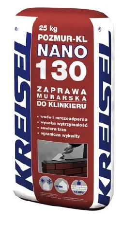 KREISEL POZMUR-KL NANO 130 GREY CLINKER MORTAR 25KG