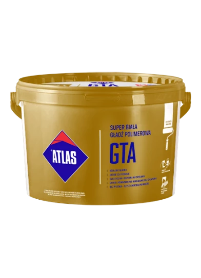 ATLAS GTA super gładź polimerowa, promocja, 18 kg+10%, 19,8 kg