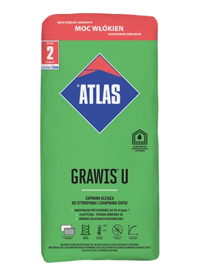ATLAS GRAVIS U FOR GLUING POLYSTYRENE FOAM AND EMBEDDING MESH