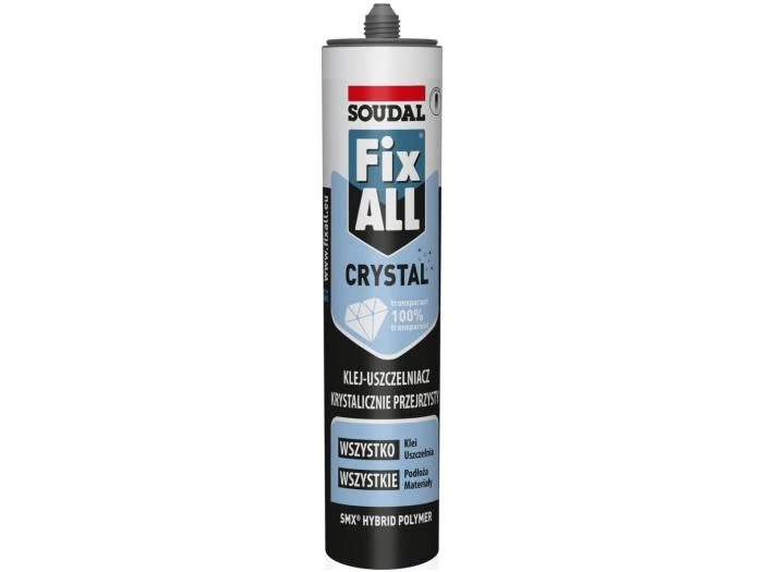 SOUDAL Uszczelniacz hybrydowy FIXALL CRYSTAL 290 ml