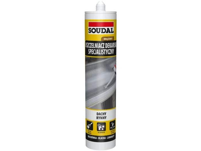 SOUDAL Specialist roofing sealant brown 280 ml