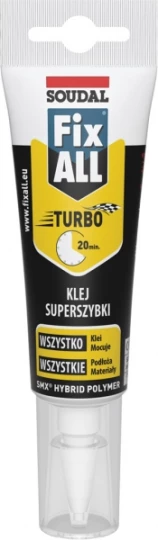 SOUDAL Klej uszczelniacz Fix ALL TURBO 125ML