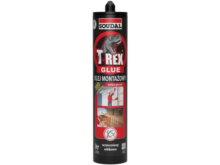 SOUDAL T-REX klej montażowy super mocny 380 g