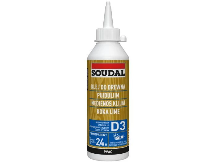 SOUDAL KLEJ DO DREWNA 65A WODOODPORNY 250ML